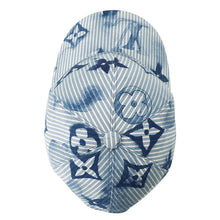 Load image into Gallery viewer, LOUIS VUITTON Cap - Hickory Stripe Size 60 BlueM76755 Cotton100%