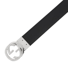 将图像加载到图库查看器中,GUCCI Interlocking G Belt Size 85 Beige/Black473030 GG Supreme Leather