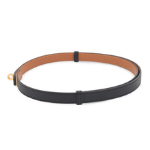 Load image into Gallery viewer, HERMES Kelly belt Black Epsom