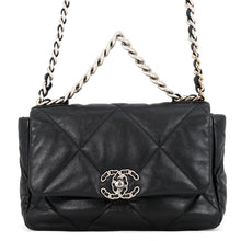 Load image into Gallery viewer, CHANEL CHANEL19 ChainShoulder Bag BlackAS1160 Lambskin