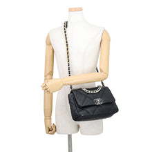 Load image into Gallery viewer, CHANEL CHANEL19 ChainShoulder Bag BlackAS1160 Lambskin