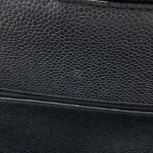 Load image into Gallery viewer, CHANEL Matelasse W Flap ChainShoulder Bag BlackA01112 Caviar Leather Size 25