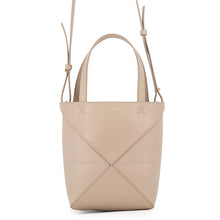 Load image into Gallery viewer, LOEWE Puzzle Fold Tote SandA657V25X01 Leather Size Mini