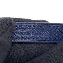 Load image into Gallery viewer, HERMES Maillon H Reversible Belt Size 70 Vert Verone/Blue Saphir Swift Leather Epsom