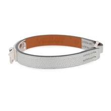 Load image into Gallery viewer, HERMES Bracelet Mini Rival Size T2 Argent Chevre Shamqila