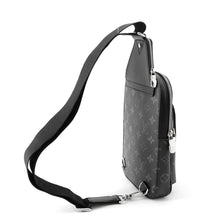 Load image into Gallery viewer, LOUIS VUITTON Avenue Sling Bag NoirM47137 Monogram Eclipse Size PM