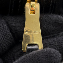 Load image into Gallery viewer, MIUMIU Bowling Handbag Black5BB182 Leather