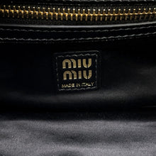 Load image into Gallery viewer, MIUMIU Bowling Handbag Black5BB182 Leather