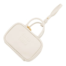 Load image into Gallery viewer, MIUMIU Micro Bag Bag Charm Ivory5NR036 Leather