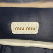 Load image into Gallery viewer, MIUMIU Micro Bag Bag Charm Ivory5NR036 Leather