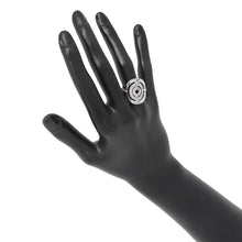 Load image into Gallery viewer, BVLGARI Astrale Cherki Ring Size Approximately 11 18K White Gold