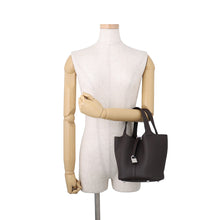 将图像加载到图库查看器中,HERMES Picotin Lock Bebran Taurillon Clemence Size PM