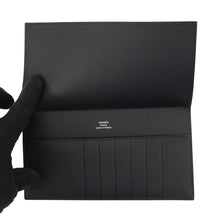 Load image into Gallery viewer, HERMES Pre-Pla Long Black Epsom