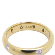 将图像加载到图库查看器中,TIFFANY&Co. Dots Ring Size Approximately No. 12 K18YG PT950