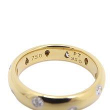 将图像加载到图库查看器中,TIFFANY&Co. Dots Ring Size Approximately No. 12 K18YG PT950