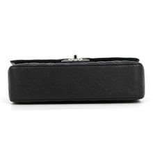 Load image into Gallery viewer, CHANEL Matelasse W Flap ChainShoulder Bag BlackA01112 Caviar Leather Size 25