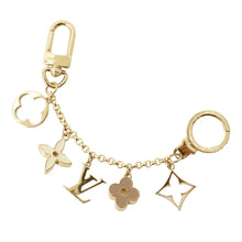 Load image into Gallery viewer, LOUIS VUITTON Bag Bag Charm / Chain Fleur de Monogram GoldM65111 Metal