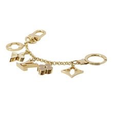 Load image into Gallery viewer, LOUIS VUITTON Bag Bag Charm / Chain Fleur de Monogram GoldM65111 Metal