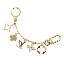 Load image into Gallery viewer, LOUIS VUITTON Bag Bag Charm / Chain Fleur de Monogram GoldM65111 Metal