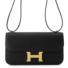 Load image into Gallery viewer, HERMES Constance Elan Miroir Black Epsom