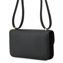 Load image into Gallery viewer, HERMES Constance Elan Miroir Black Epsom