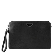 Load image into Gallery viewer, PRADA Clutch Bag Black2VF056 Saffiano Leather
