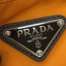 Load image into Gallery viewer, PRADA Speedlock Smartphone Pouch Orange/Black2ZT079 Nylon Leather