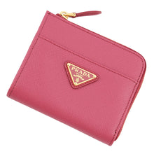 将图像加载到图库查看器中,PRADA Compact wallet Pink1ML060 Leather