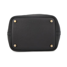 将图像加载到图库查看器中,HERMES Picotin Lock Black Taurillon Clemence Size PM