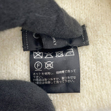 将图像加载到图库查看器中,CHANEL CC Logo knit cap White Cashmere80% Silk20%