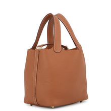 Load image into Gallery viewer, HERMES Picotin Lock Gold Taurillon Clemence Size PM
