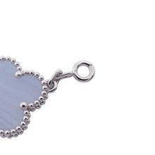 Load image into Gallery viewer, Van Cleef & Arpels Vintage Alhambra 5 Motif BraceletVCARD34700 18K White Gold