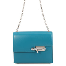 Load image into Gallery viewer, HERMES Veru Blue Izmir Tadelakt Leather Size Mini
