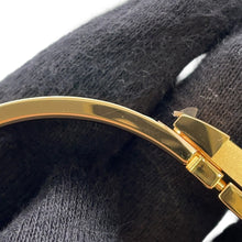 将图像加载到图库查看器中,HERMES ClicH Bracelet Malachite Gold Plated Enamel
