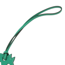 将图像加载到图库查看器中,HERMES Petit Ash Bag Charm Paddock Menthe Swift Leather