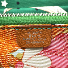 将图像加载到图库查看器中,HERMES Azap compact silk in Gold Epsom
