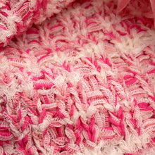 Load image into Gallery viewer, CHANEL Collarless Jacket Size 34 Pink/WhiteP77005 K11117 NW377 Cotton 47% Polyester 24% Polyamide 20% Linen 9%