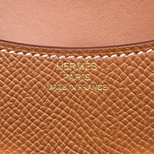 将图像加载到图库查看器中,HERMES Constance Slim Gold Epsom