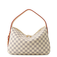 Load image into Gallery viewer, LOUIS VUITTON Slouchy Shoulder Bag BeigeN00116 Damier Azur Size PM