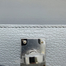 Load image into Gallery viewer, HERMES Mini Kelly 2 Argent Chevre Shamqila