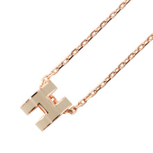 Load image into Gallery viewer, HERMES Pop Ash Necklace Marong rasse Gold Plated Lacquer