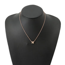 Load image into Gallery viewer, HERMES Pop Ash Necklace Marong rasse Gold Plated Lacquer