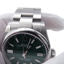 Load image into Gallery viewer, ROLEX Oyster Perpetual W41mm Stainless Steel Green Dial134300