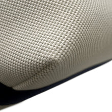Load image into Gallery viewer, HERMES BRIDE A BLACK CABRIO Gris Perle/Navy Canvas Size GM