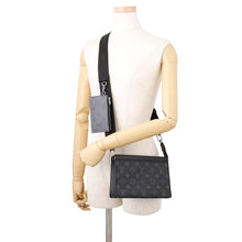 Load image into Gallery viewer, LOUIS VUITTON Gaston Wearable Wallet NoirM81124 Monogram Eclipse Reverse