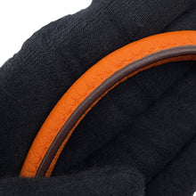 将图像加载到图库查看器中,HERMES Garden Party Etoupe/Orange Toile Officier Negonda Leather Size TPM