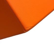 将图像加载到图库查看器中,HERMES Garden Party Etoupe/Orange Toile Officier Negonda Leather Size TPM