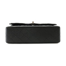 将图像加载到图库查看器中,CHANEL Matelasse W Flap ChainShoulder Bag BlackA01113 Caviar Leather Size 23