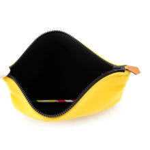 Load image into Gallery viewer, HERMES Pouch Truth Flat Neoban Yellow Polyamide Size MM