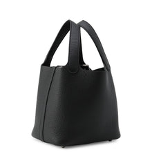 Load image into Gallery viewer, HERMES Picotin Lock Black Taurillon Clemence Size PM